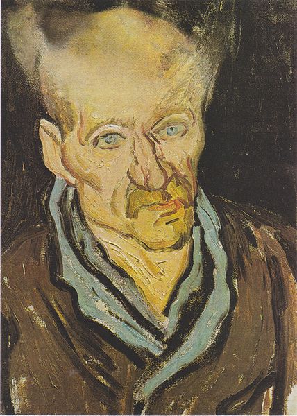 Portrait of a patient at the Hospital Saint-Paul